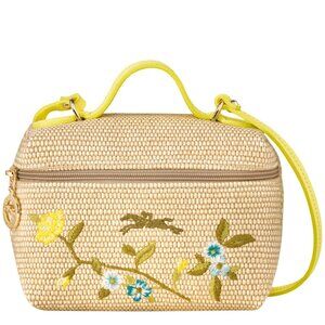 Longchamp Le Panier Pliage XS in Yellow - Crossbody/Vanity bag